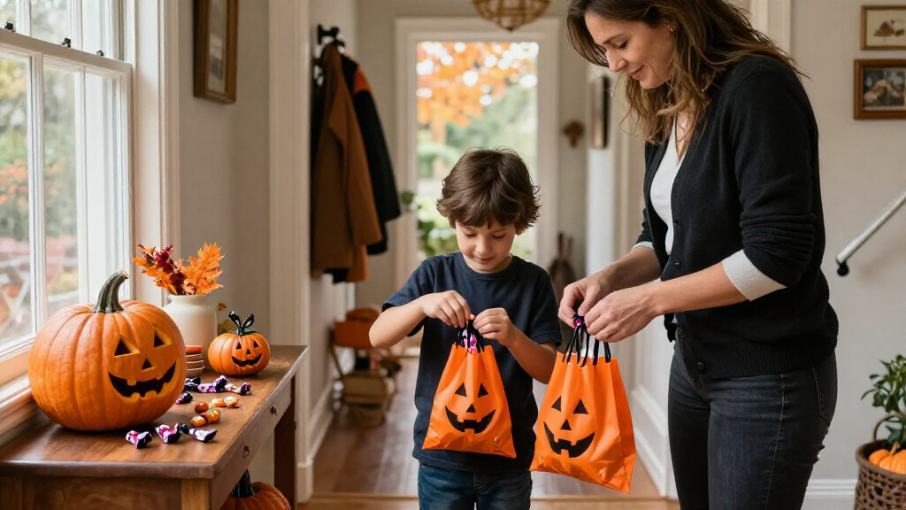 Halloween treat bags