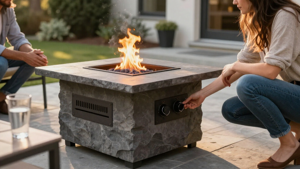 best propane fire pit inserts