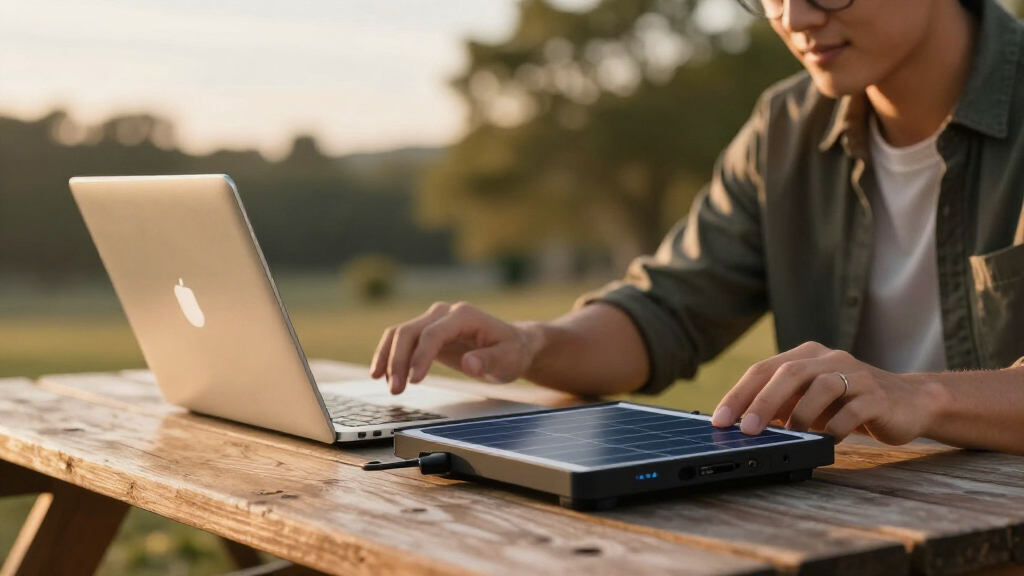 solar-powered laptop chargers