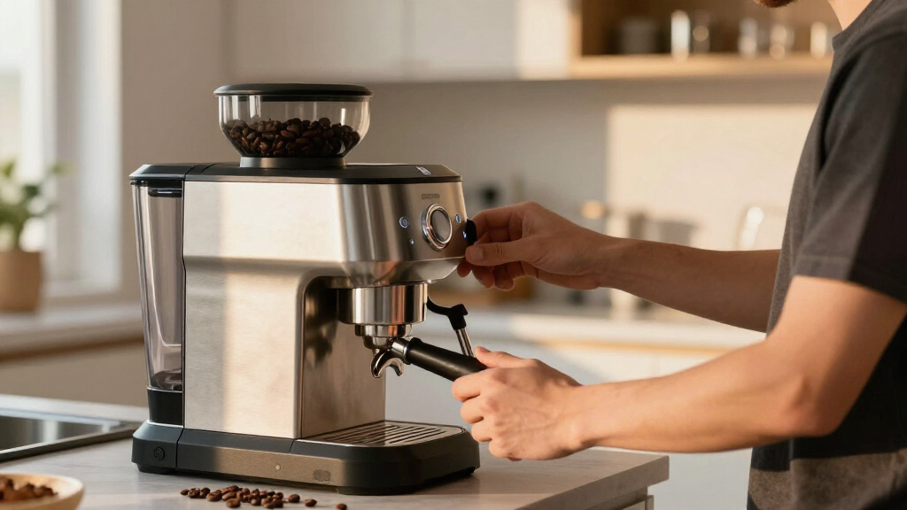 highend coffee makers with grinder