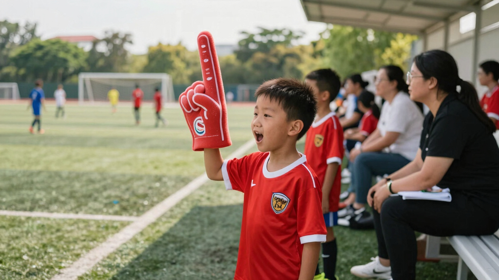 kids soccer fan apparel