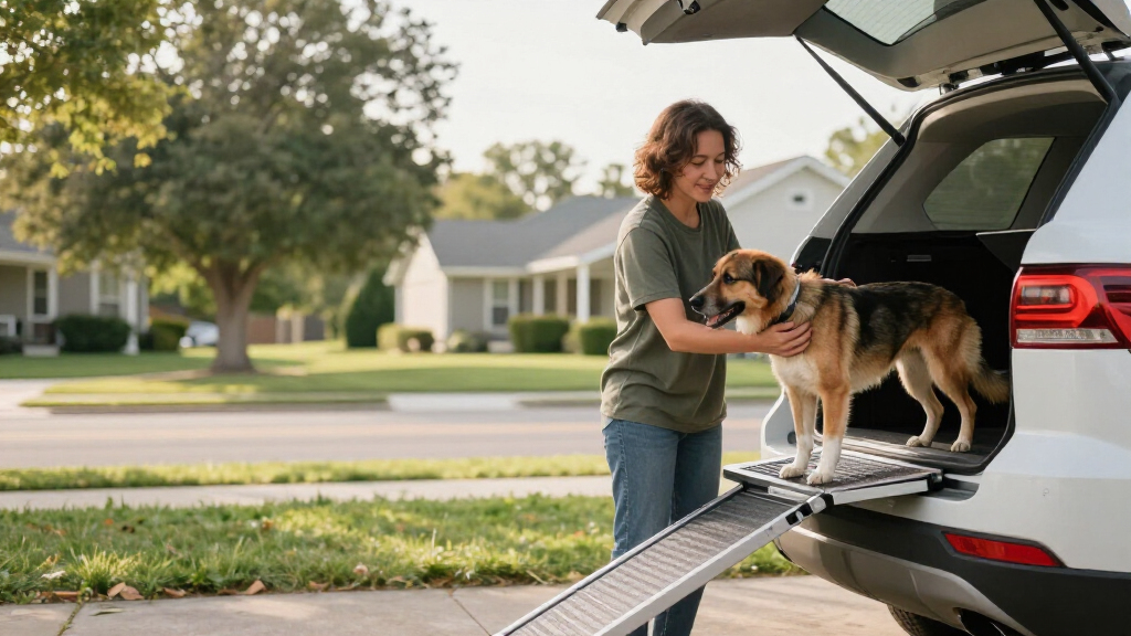 best telescoping dog ramp for SUVs