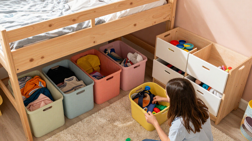 best kids loft beds with underbed storage