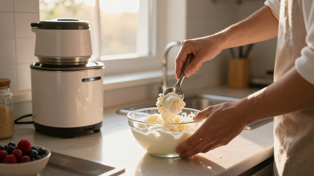 best ice cream maker for high protein desserts