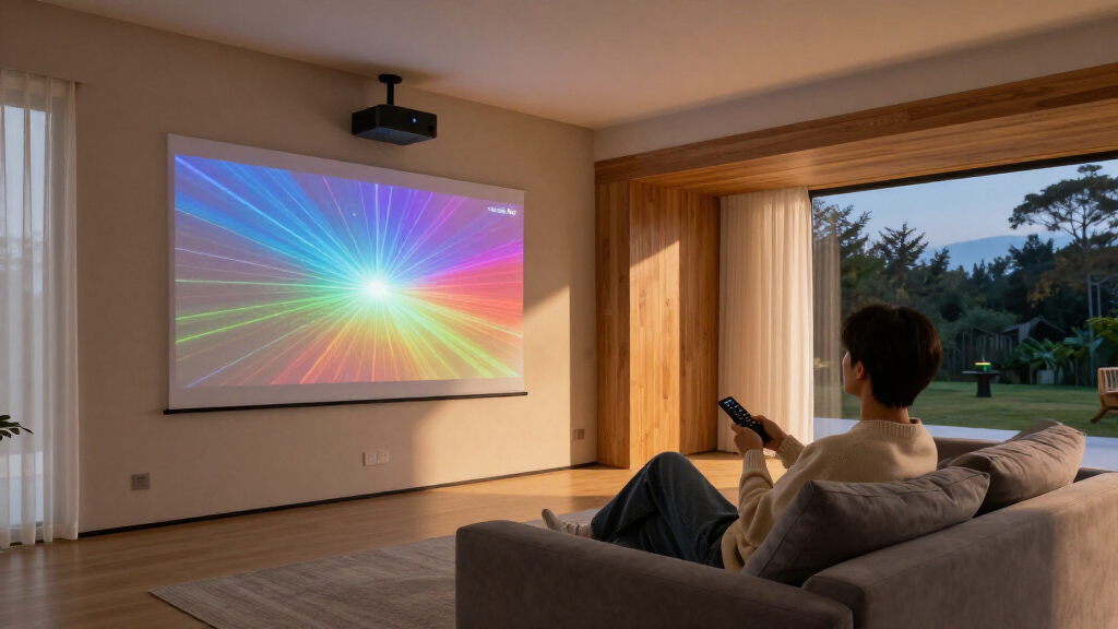 best high-end 4k laser projector home