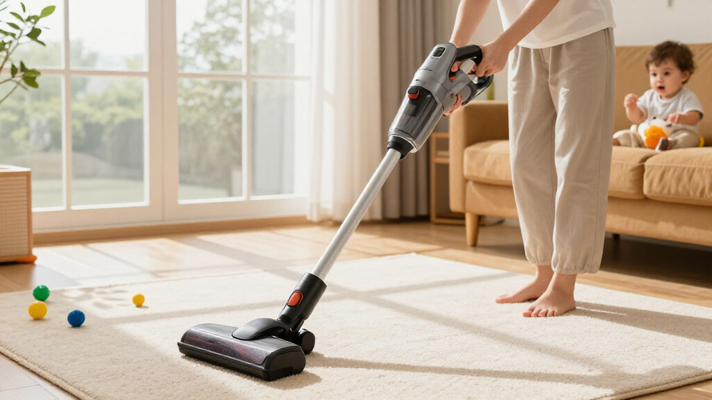 cordless stick vacuums for moms with toddlers