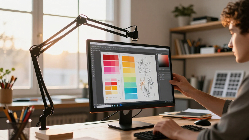 4k color accurate monitor for industrial designers