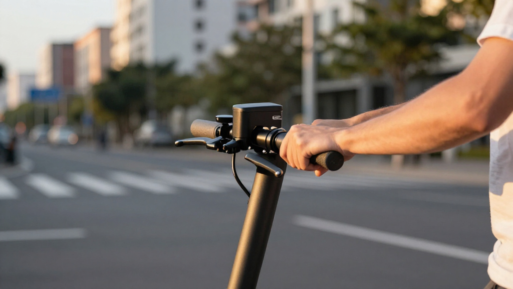 electric scooter with hydraulic brakes for commuting