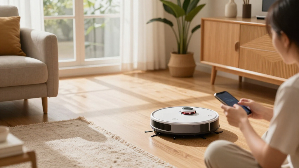 robot vacuum with obstacle avoidance