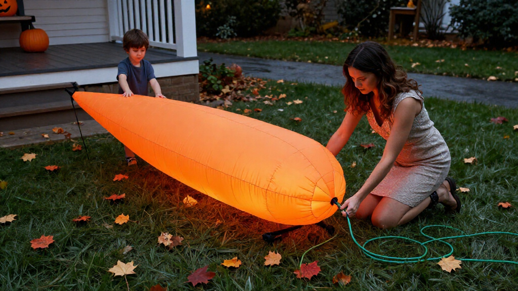 Halloween outdoor inflatables