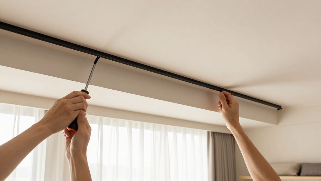best motorized curtain tracks for living rooms