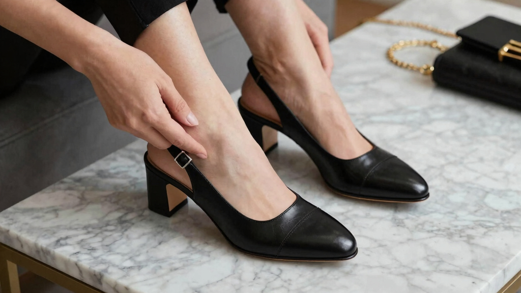 best cap-toe slingback heels