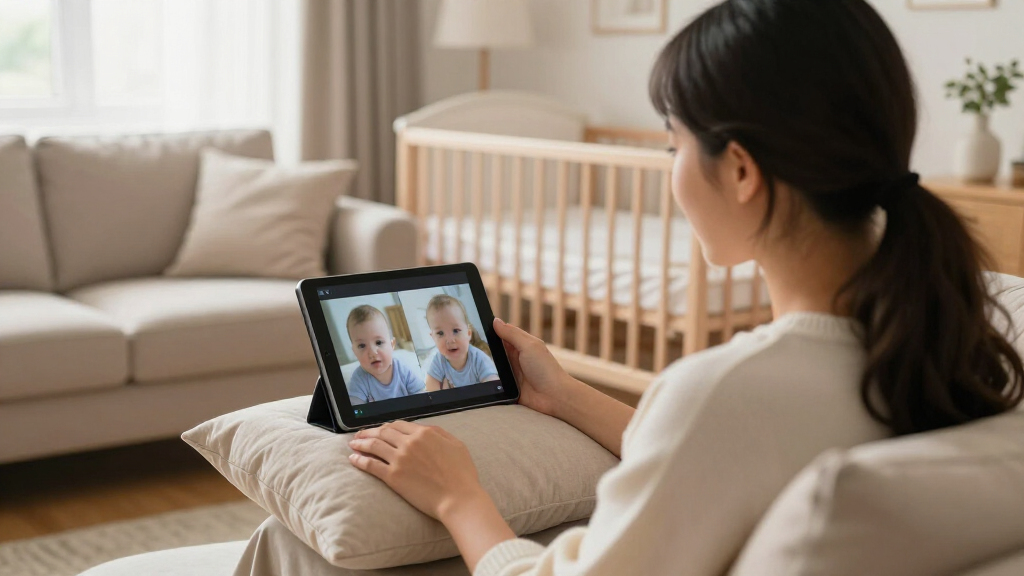 baby video monitors with split screen