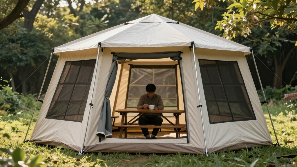 highend tents for camping