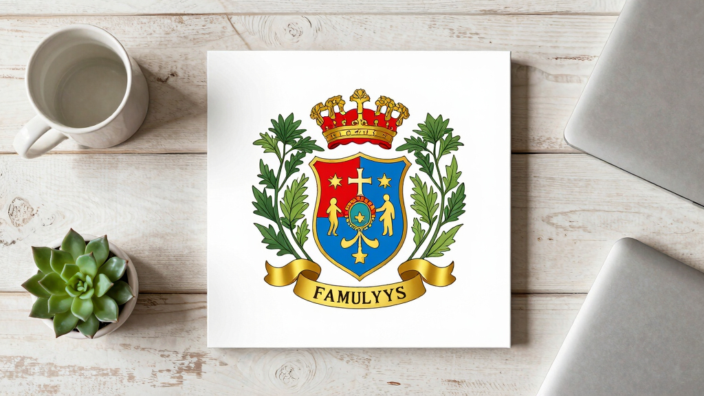 family crest wall art personalized