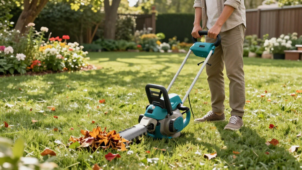 electric leaf blowers