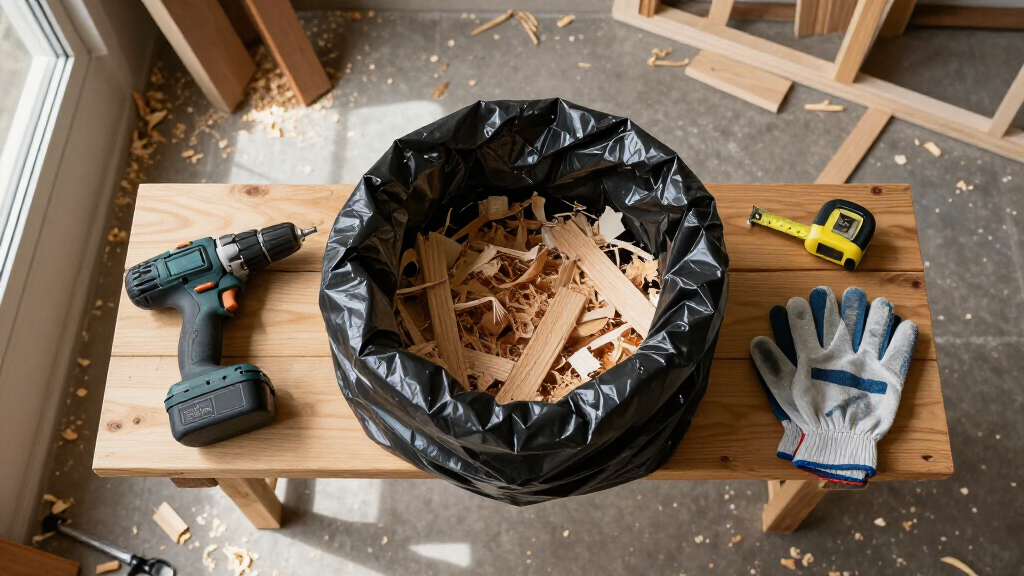 best jobsite trash bag solution