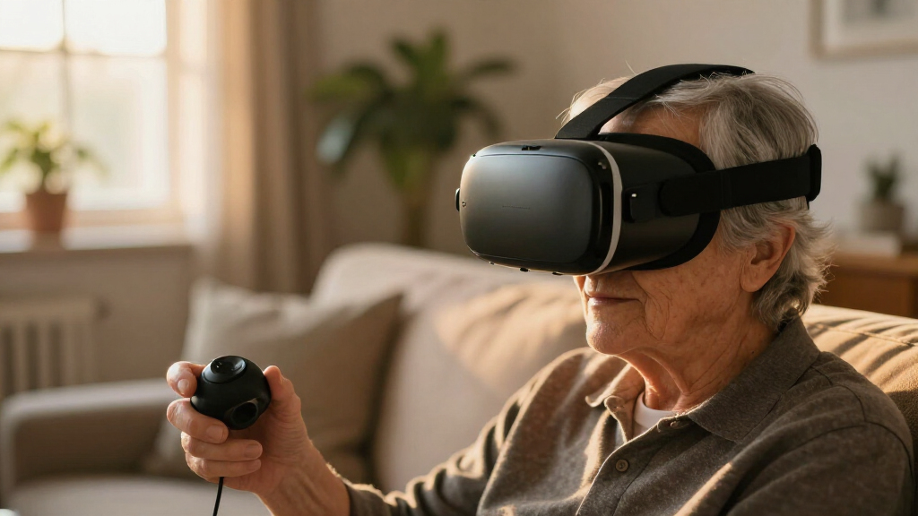 vr headset for seated play