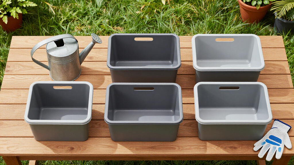 outdoor storage and organization bins
