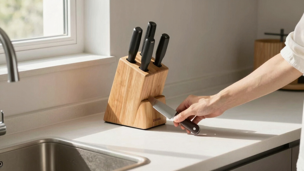 knife block sets under 200