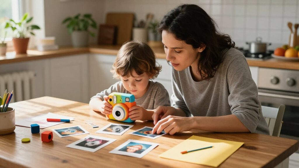 kids instant print cameras