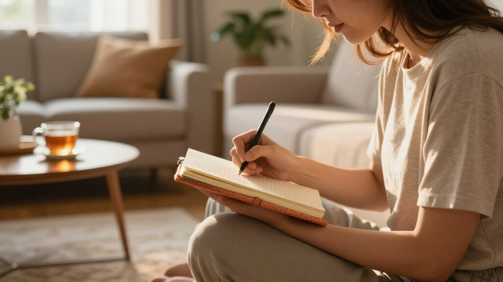 self-care journals for anxiety