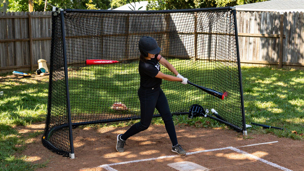 softball hitting nets