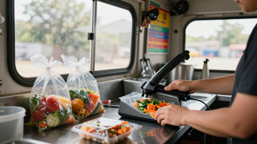 best vacuum sealer for reducing food waste on food truck