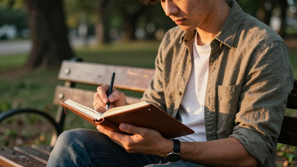 personal development journals for men
