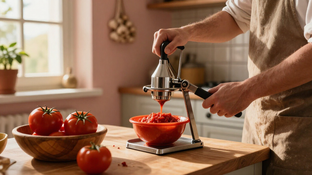 tomato press for passata