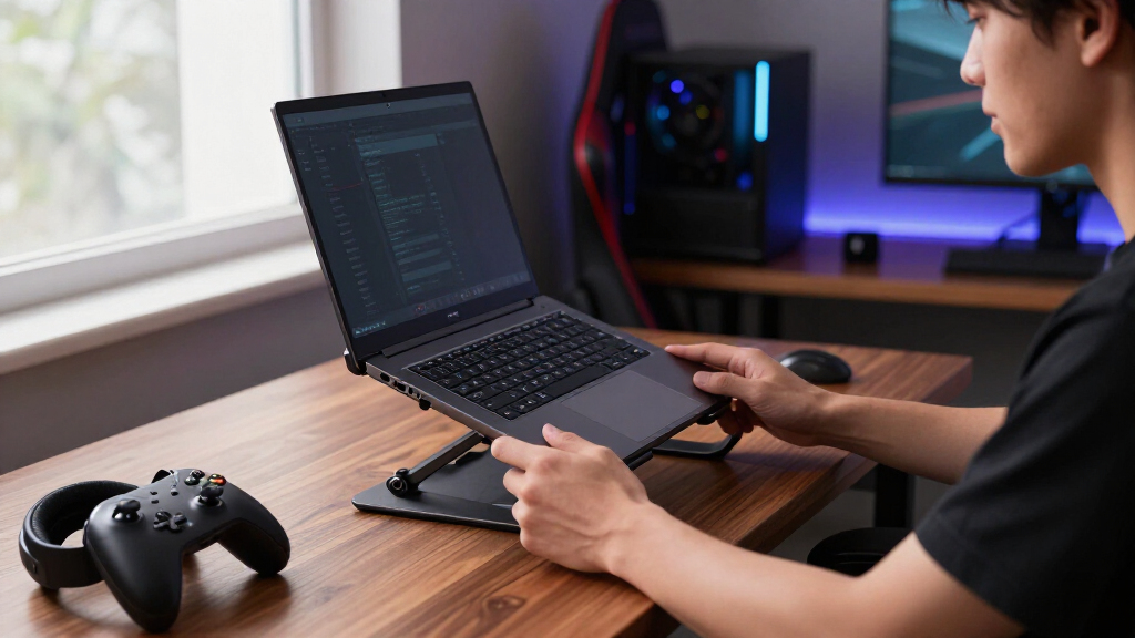 portable gaming laptop stands