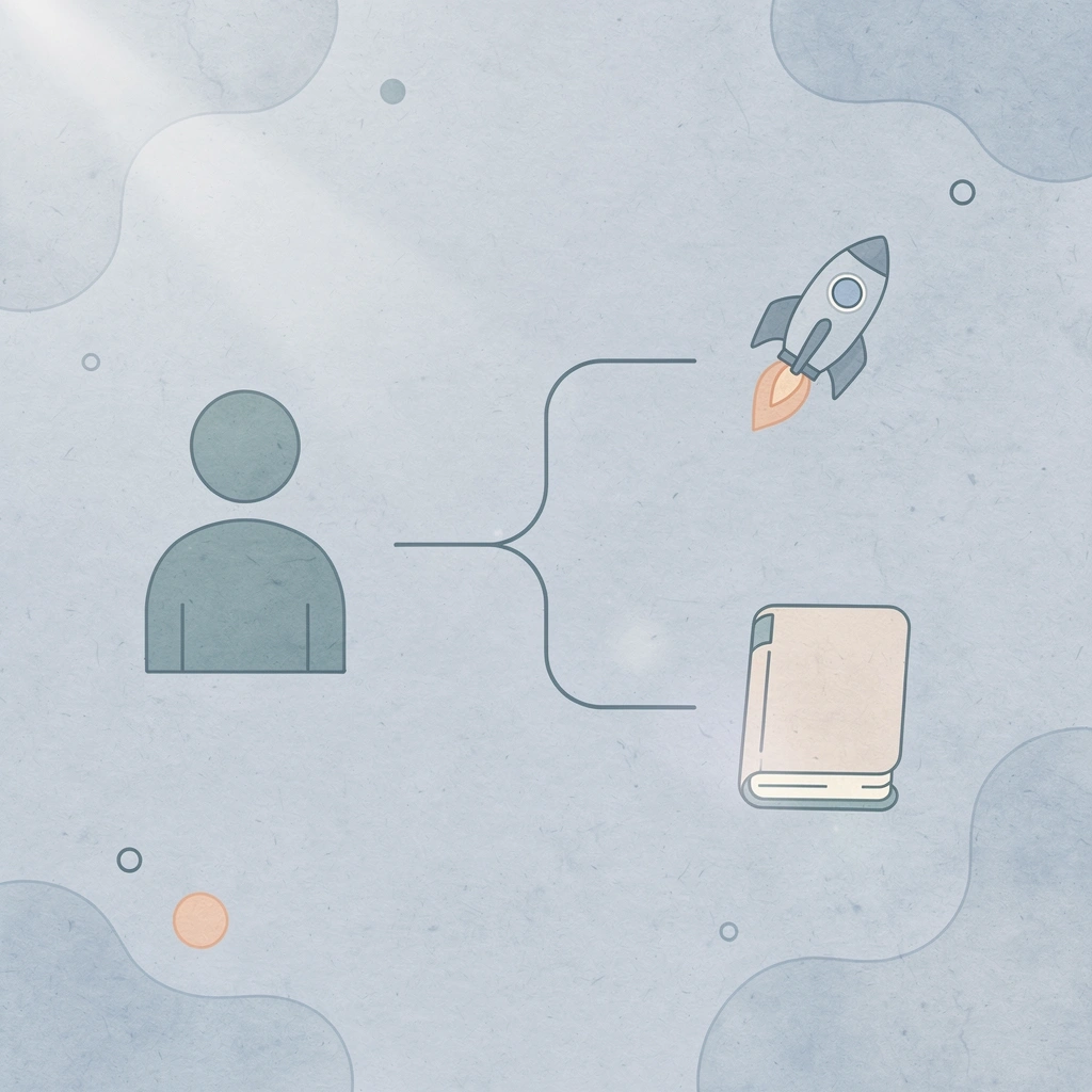 Problem icon splitting into guest satisfaction and staff productivity solutions