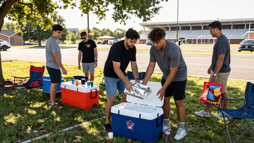 NFL tailgating coolers