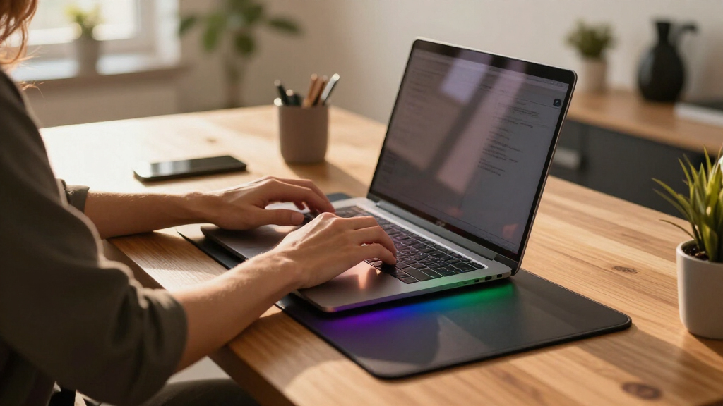 rgb desk mats