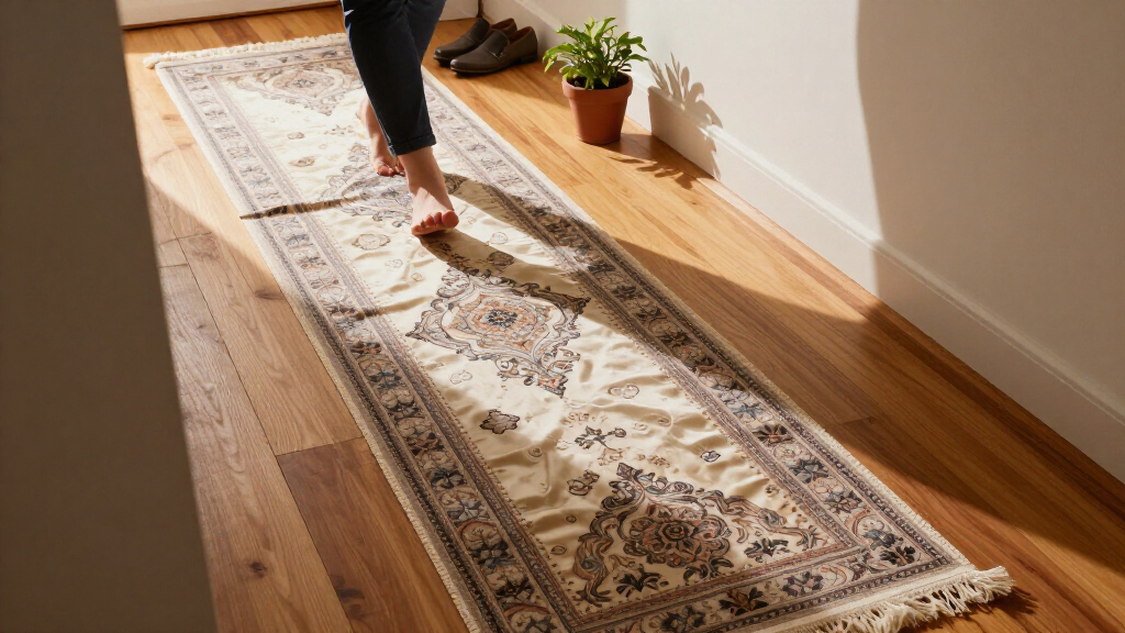 silk hallway runner 14ft