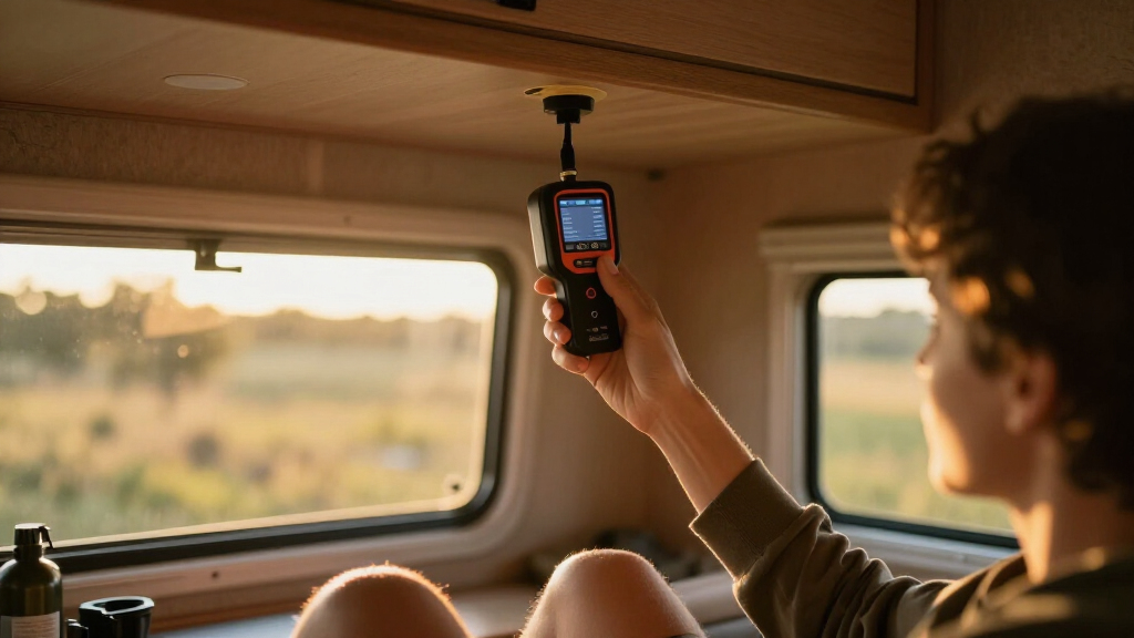 co and propane detector for camper