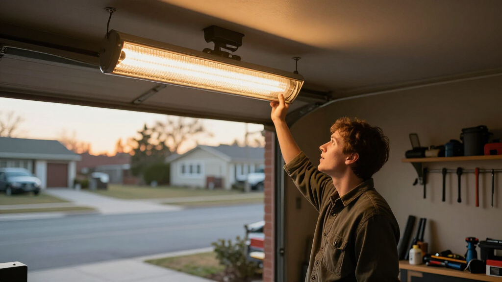 radiant tube heater for garage