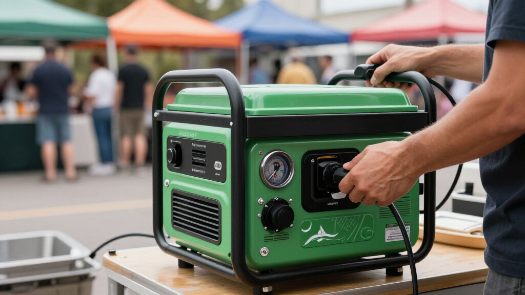best fuel efficient generator for mobile food business