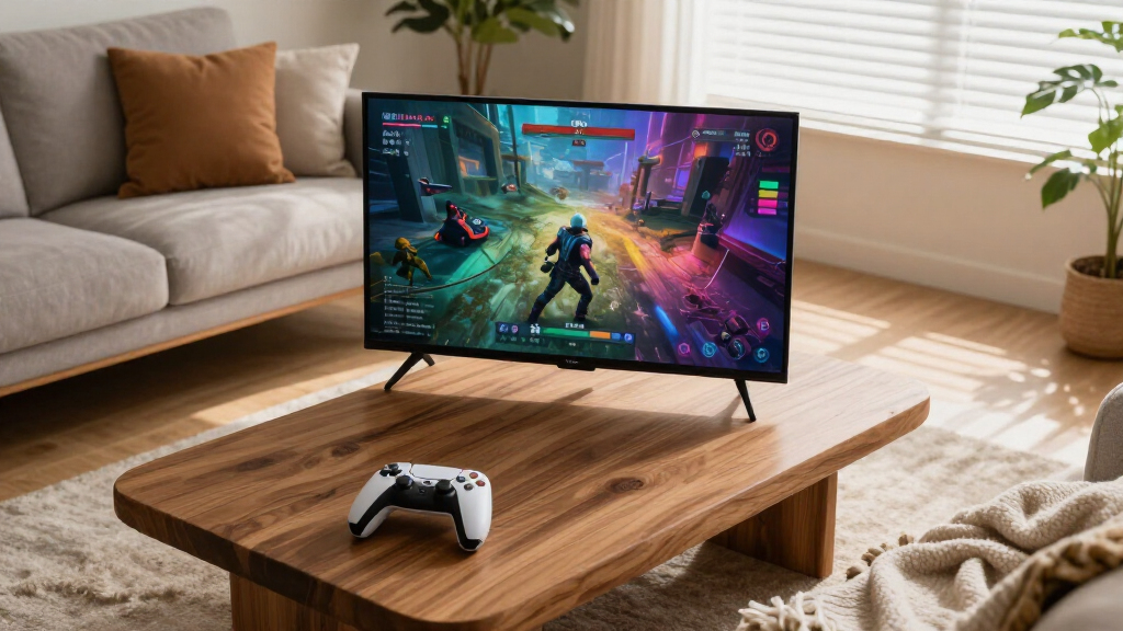 budget big screen tv for gaming
