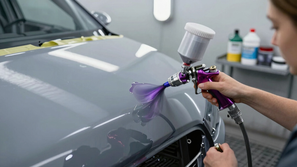 automotive base coat clear coat paint