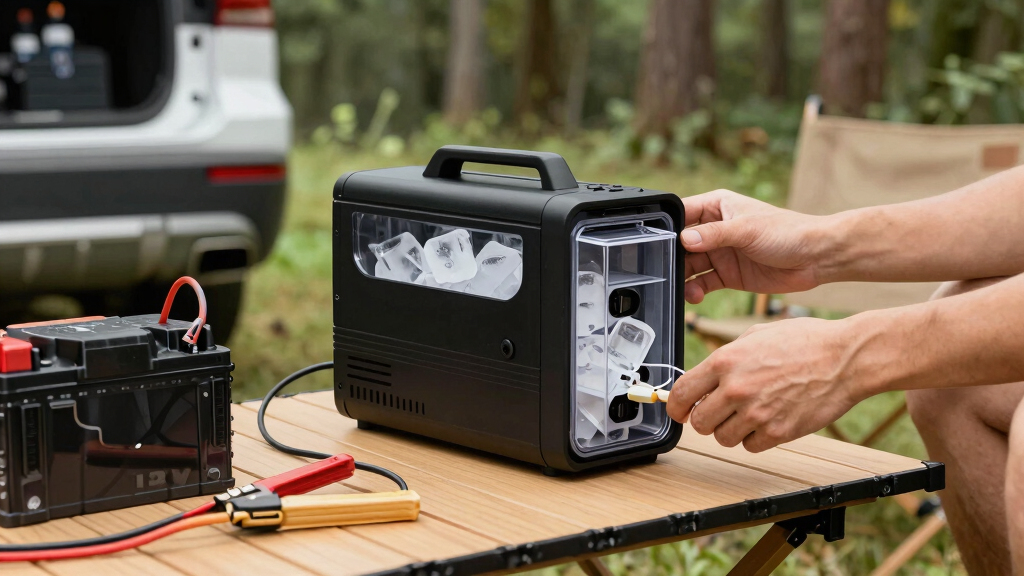 portable ice makers 12v for off grid camps