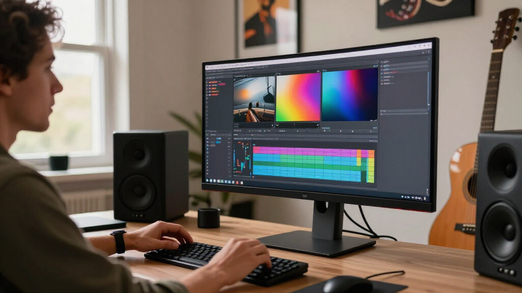 monitors for video editing