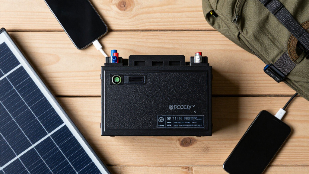 deep cycle battery power backup system