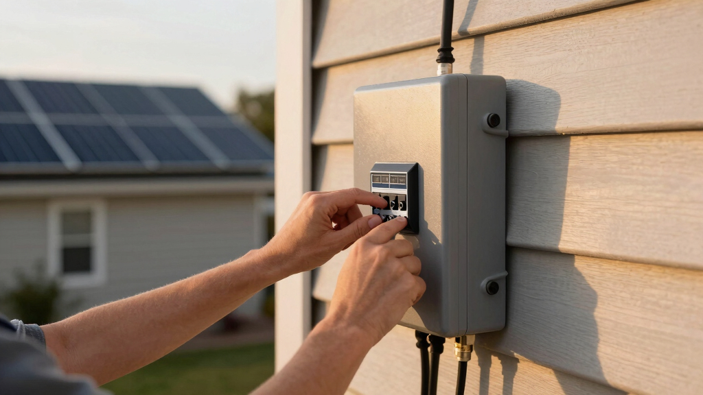 best solar disconnect box for battery backup