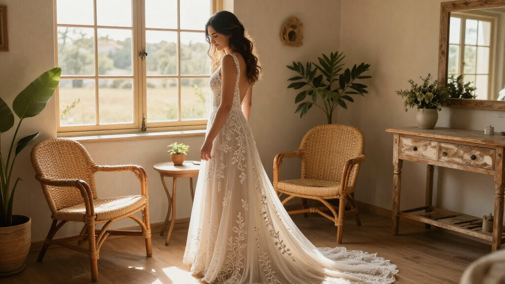boho bridal designers