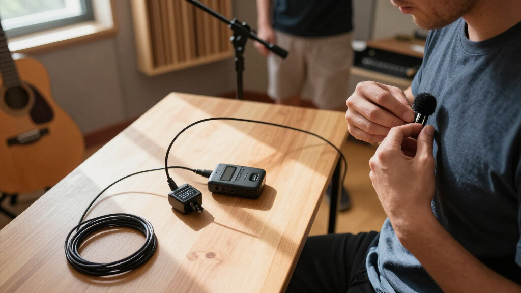 wireless lavalier microphones