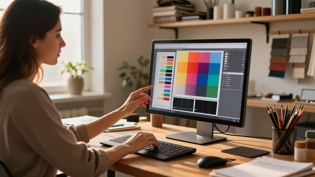 colour calibrated monitors for designers