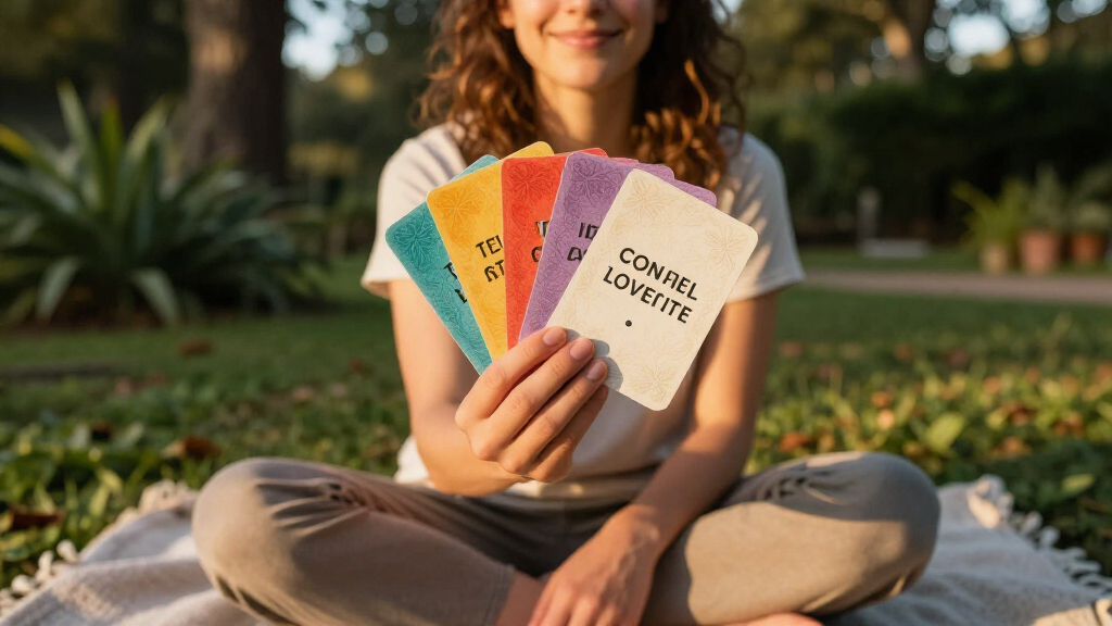 affirmation meditation cards