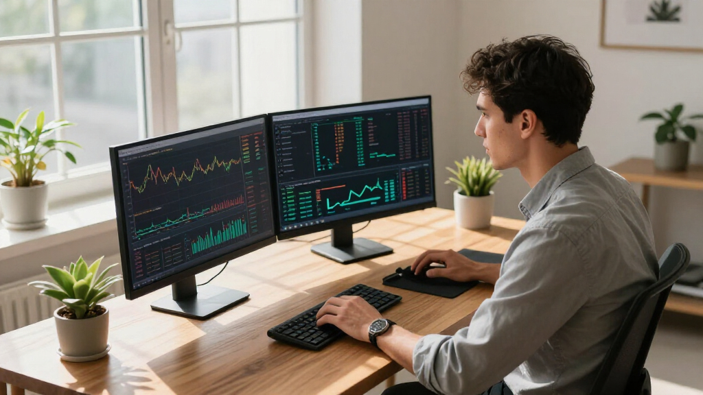 dual monitor setup for traders