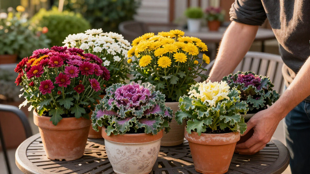 best fall container plants